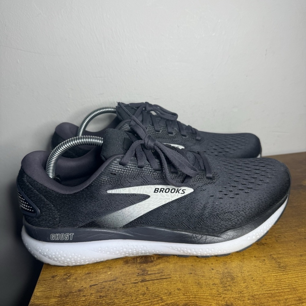 Brooks Ghost 16 Running Shoes Men's Size 10 Black